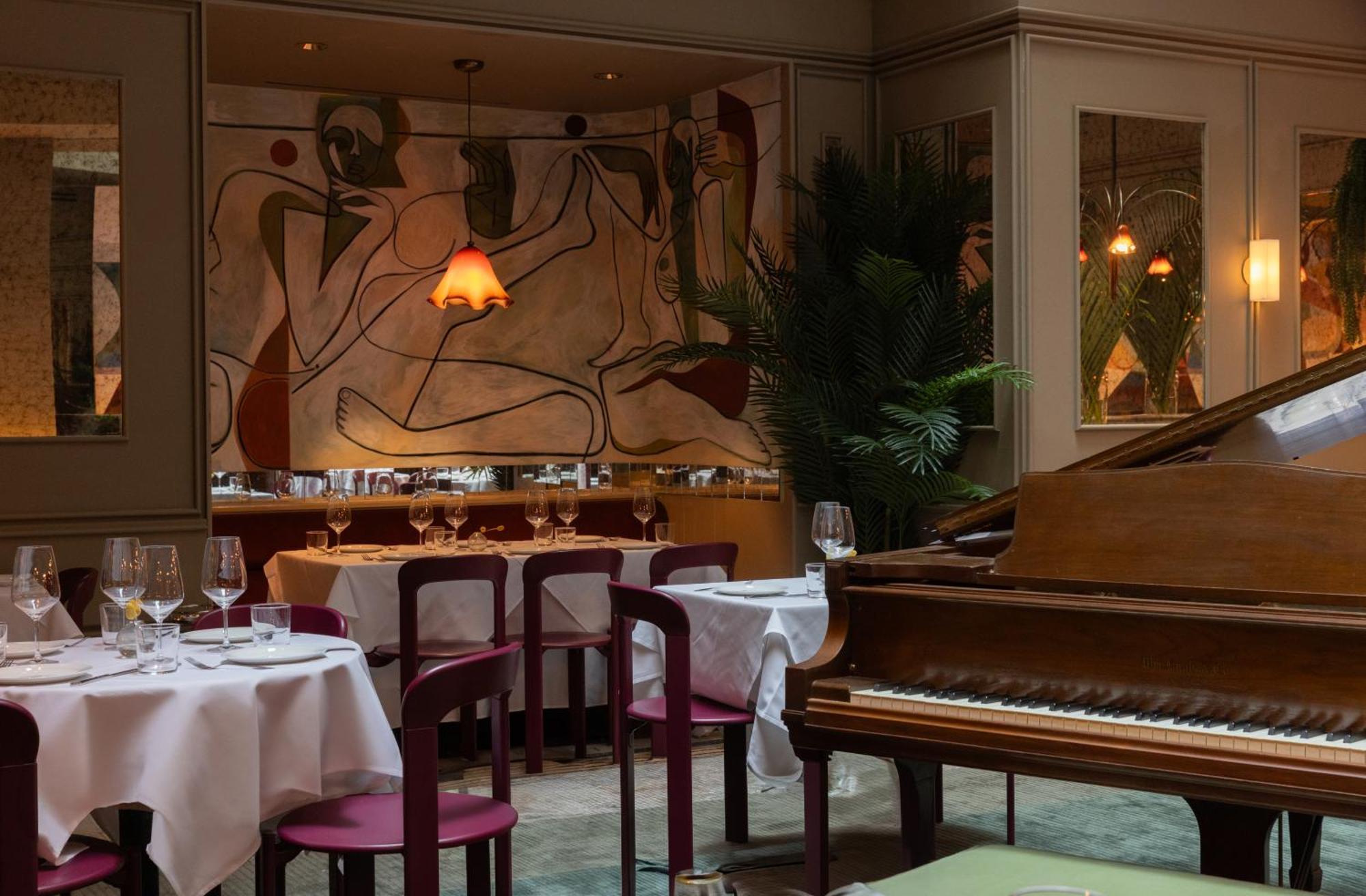 Hotel The Evelyn Nomad Nueva York Exterior foto Interior of the restaurant