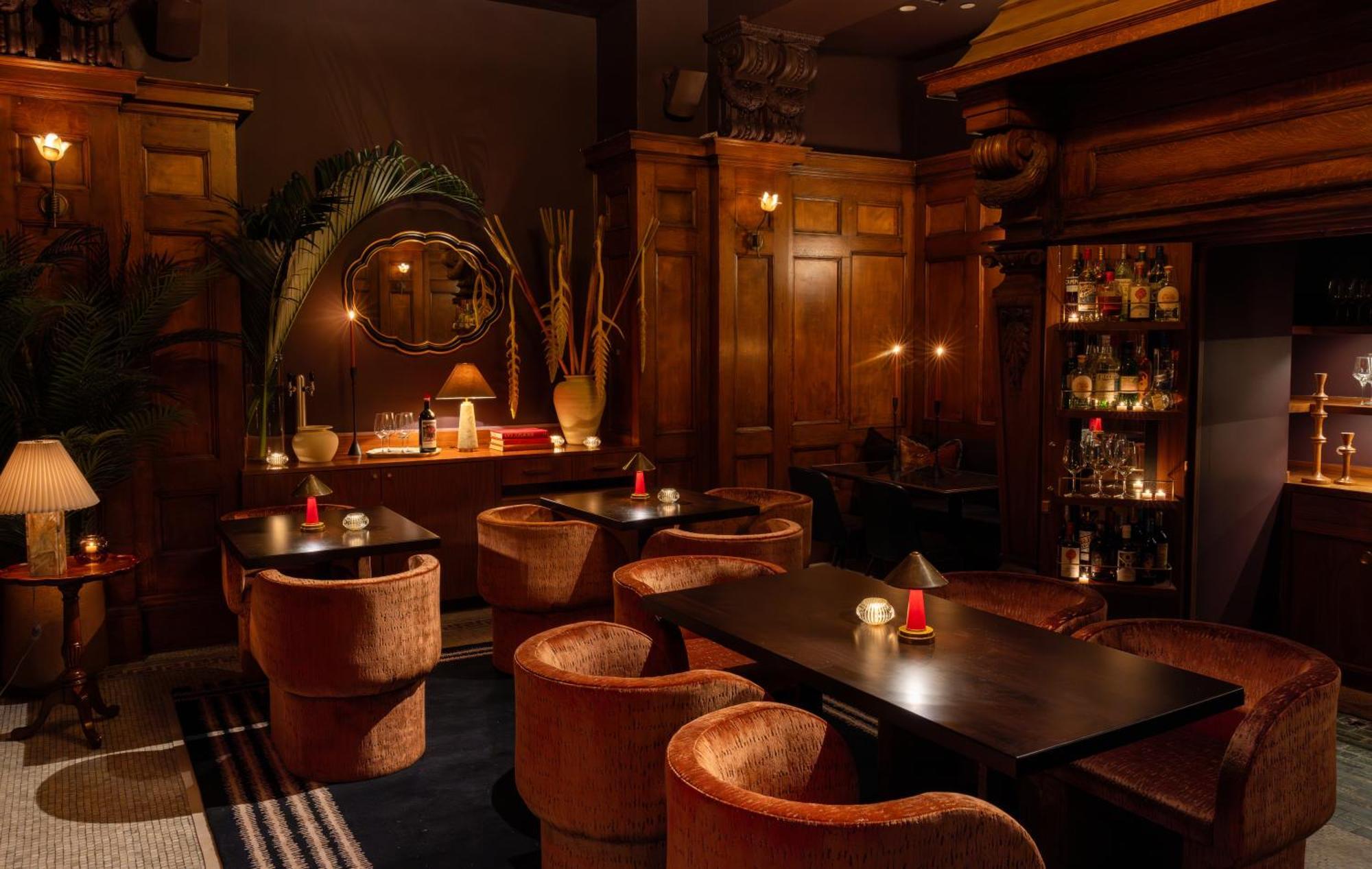 Hotel The Evelyn Nomad Nueva York Exterior foto Interior of the bar